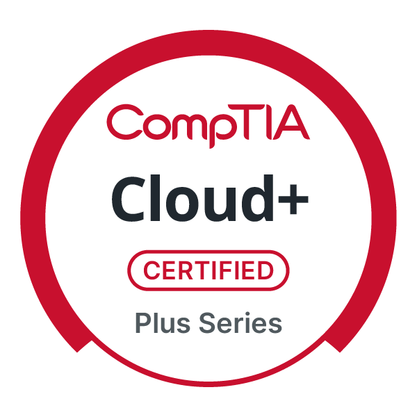 CompTIA Cloud+ badge